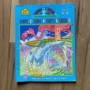 Hidden pictures activity book